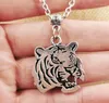 Pendentif Colliers 1pcs / lot livraison rapide grand loup tête de tigre collier de charme style punk mode hommes bijoux accessoires cadeaux de vacances