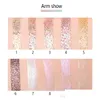 Ombretto Miss Rose Colorf Shimmer Eyeshadow Palette Waterproof Y Red Pigment Powder Highlight Mermaid Glitter Bling Drop Delivery Dhf0C