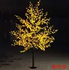 Artificiale LED Cherry Blossom Tree Night Light Nuovo anno Natale Decorazione di nozze Luci 2M LED albero luce decorazione di nozze