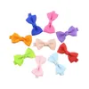 Vaste kleur mini lint grosgrain bowknot 4.5x2.5 cm kinder haarclips handgemaakte bogen babymeisjes haarspelden haarspelden foto rekwisieten cadeaus 1744