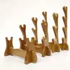 Hooks 1/2/3/4 TIERS Japanse Katana -houder Wood Samurai Stents Cosplay Sword Mes Decoration Display Stand Bracket Rack