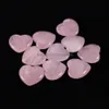 bil DVR Stone 20x6mm hjärtformad naturlig roskvart Gemstone Crystal Healing Chakra Reiki Craft Fun Toys Ornament Drop Leverans smycken Dhzcu