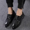 Kleid Schuhe 2019 Neue Luxus Marke Mode Männer Quaste Loafer Schuhe Leder Italienisch formelle Kleidung Büro Schuhe Oxford Schuhe für Männer R230227