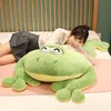 Nice Green Frog Plush Toys Stuffed Animals Doll Baby Kids Children Boys Girls Adults Cute Birthday Gifts Home Room Deco