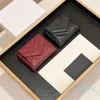 High quality zipper Designer Wallets mens for Women leather Business credit 23 holder men wallet womens with box 11 10 2CM220N