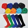 Chaussettes masculines Men de football Soccer long chaussettes sur les bas de rugby en plein air du genou