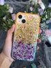 Glue Drop Biling phone case For iphone 14 14 plus 14 pro max TPU PC 2 in 1 Protective Shockproof Cover oppbag