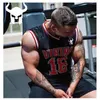 Herren Tank Tops Sommer Mesh Streetwear Weste Herrenbekleidung Jogger Fitnessstudios Fitness Atmungsaktiv Schnell trocknend Basketball Sportbekleidung