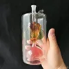 Oversized bloem onder het draadglas waterpijp groothandel glazen bongs accessoires, waterpijp roken