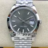 2023 sbf126300 DD3235 VSA3235 Montre automatique pour homme 41MM Lunette polie Cadran gris Marqueurs de bâton SS 904L JubileeSteel Bracelet Super Edition éternité Montres-bracelets