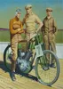 Retro motorfiets kunst schilderij metalen bord vintage plaquette poster tin teken wanddecoratie voor bar pub club retro racing gepersonaliseerde poster cadeau maat 30x20cm w02