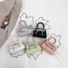 ins Girls Bowknot Princess Handbags Spring Summer Corean Bow Kids Hand Lame Ampstick Bag Kids Fashion Zero Wallets F1569