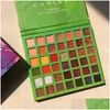 Shimmer Shimmer Matte 42 Colorf Jungle Paleta de neon sombra de neon -sombra Glitter Metallic Bright Drop Deliver