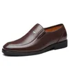 Chaussures habillées en cuir respirant pour hommes Chaussures en cuir souple noir Fond souple Printemps et automne Meilleur homme d'affaires Tenue de soirée pour hommes Chaussure décontractée R230227