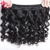 Brazilian Loose Wave Bundles Deal 100% Virgin Human Raw Hair Extensions Natural Color Hair Weave Bundle Virgin Queen Hair Products