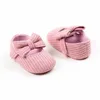 Primi camminatori nati Bambina Scarpe da principessa Primi passi Bambino Bowknot Lana Comfort Suola morbida Antiscivolo Scarpette da culla Bebe 230227