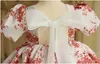 Robes de fille bébé espagnol Lolita princesse robe de bal perles conception anniversaire baptême fête Pâques Eid robes pour filles A2302 W0224