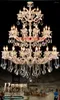 Chandeliers Luxurious Large Crystal Chandelier Lighting Maria Theresa Light For El Project Restaurant Lustres Luminaria Lamps E14