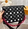 Borse firmate borsa a tracolla da donna di lusso con catena a tracolla alla moda con borsa a forma di lettera modello classico Portafoglio superiore 5A