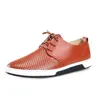 Vestido sapatos novos homens sapatos casuais couro homem oxford sapatos de verão fontes respiráveis ​​calçados confortáveis ​​mocassins de escritório para masculino envio de gotas r230227