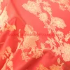 Table Cloth Luxury Floral Tablecloth Red Wedding Round Covers Poly Jacquard Dining Linen El Banquet Square Cloths