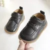 First Walkers Kids Boys Girls Dress Shoes For Spring Solid Scarpe in pelle per bambini Perfomance Wedding Party Soft Baby Flats Shoes 230227