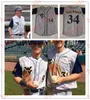 Custom Stitched NCAA West Virginia Baseball Jersey 45 Michael Kilker 42 Tommy Beam 43 Daniel Ouderkirk 30 Beau Lowery 1 Kevin Dowdell WVU Jersey