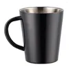 Canecas 300ml Caneca de café Isolamento de calor de parede dupla fácil de transportar xícaras de leite de vôo para bebidas caseiras