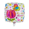 18 -дюймовый испанский день с днем ​​матери воздушный шар гелиум globos te quiero super mom foil foil balloons Украшение по случаю дня рождения подарка балос подарок