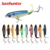 10pcsトップウォーターベイト9cm 17g whopper plopper floating fishing lure人工硬いポッパーベイトソフト回転239a