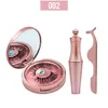 Conjuntos de maquiagem Ibcccndc Eyeliner líquido Magnético Conjunto de olhos Fácil de usar cílios falsos duradouros com pinças de ouro rosa Drop Deliver