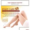 Traitement des pieds Bioaqua Mas Scrub Crème exfoliante Repai Peau rugueuse Pieds hydratants lisses Soins hydratants 180G Drop Delivery Health Dhbxv