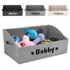 Chien vêtements personnalisé chat jouet boîte de rangement impression gratuite nom animal vêtements panier pliable animaux organisateur paniers pour chiens chats