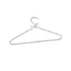 Hangers Racks White Pearl Hanger Wedding Dress Hangers Cute Girl Baby Clothes Rack Princess Clothes Dress Storage Rack Luxury Pearl Hanger 230227