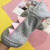 Chien vêtements capuche pour animaux de compagnie vêtements à capuche coton chiot vestes manteau gris chaud sweat Costume pour Chihuahua petit grand chat tenues