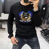 N5221 spring man Sweatshirt fashion eagle embroidery mens hoodie jumper black designer hoodies streetwear pullover Men's Clothing