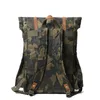 Backpack Canvas Waterproof Outdoor Travel Large Capacity Mountaineering Bag Camouflage Camping