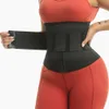 Dameshoeders taille trainer body shaper trimmer riem buik buikregel wikkel afslank schede vrouw platte shapewear dames banden dropshipp 230227