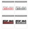 Party Decoration 1pcs Stop War Edition Car Sticker för Auto Truck 3D Badge Emblem Decal Auto Accessories 8x2.9cm
