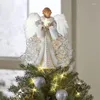 Juldekorationer träddekor ängelhänge office ornament år party leveranser