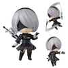 Action Toy Figures #1475 Nier Automata 2B Anime Figur Yorha No.2 Type B Åtgärd Figur Nier Automata 2B Figurinsamling Modelldockleksaker 10cm 230227