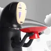 アクションおもちゃのフィギュアアニメのスピリットアウェイアウェイマンモデルフィギュア人形ピギーバンクフェイスレスマンピギーバンクコインキッズおもちゃ230227