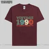 メンズTシャツvinbrandmnヴィンテージ1990限定版青少年レトロのTシャツの夫ギフトアイデアTシャツメイドTシャツ