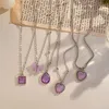 Sweet New Super Fairy Creative Simple Temperament Lady Butterfly Love Necklace Set