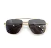 Nieuw modeontwerp vierkante zonnebrillen 00275 Metalen frame eenvoudige en populaire stijl veelzijdige buitenlucht UV400 Bescherming brillen