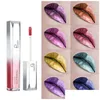 Lipgloss pudaier 18 kleuren tint cosmetisch pigment glazuur glitter waterdichte longlasting vloeibare lippenstift naakt make -up druppel afgifte hea dhlca