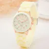 Wristwatches Arrival Watches For Women Geneva Three-eye Silicone Watch Fashion Trendy Ladies Relojes Para MujerWristwatches