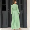 Etnik Giyim Kadınlar Müslüman Abaya Arap Büyük Salıncak Partisi Gece Elbiseleri Kaftan Marocain Abayat Elmas Elmas Kaftan Çöp Femme