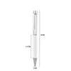 Sublimation Empty Tube Floating DIY Ballpoint Pens Blank Heat Transfer Pen Metal DIY Snow Globe pen Sublimation Ballpoint Pen with Solid Color Clip for Office School