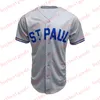 Maglie da baseball Custom St. Paul Saints Milb Jersey 11 Drew Maggi Mark Contreras Tomas Telis Jake Cave Brent Rooker Damek Tomscha 9 Keon Broxton 31 Jimmy